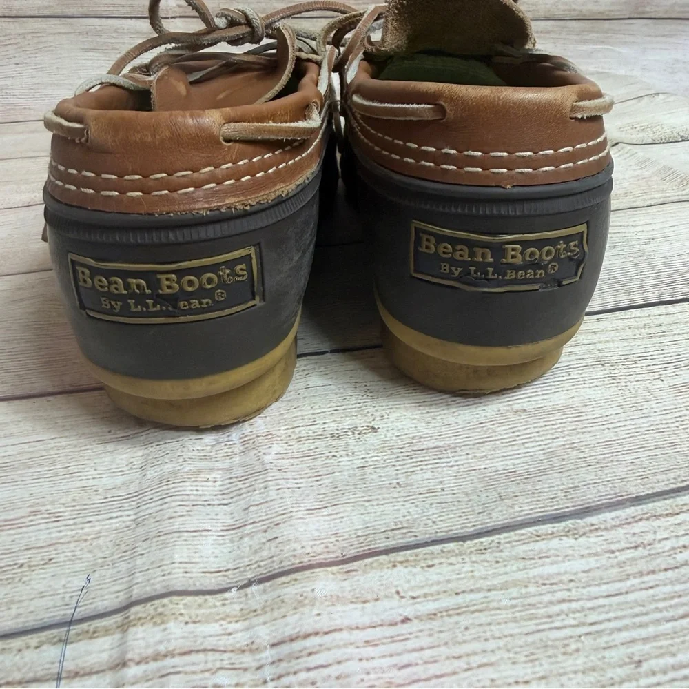 L.L.Bean Rubber Mocs duck boots. 11.5
